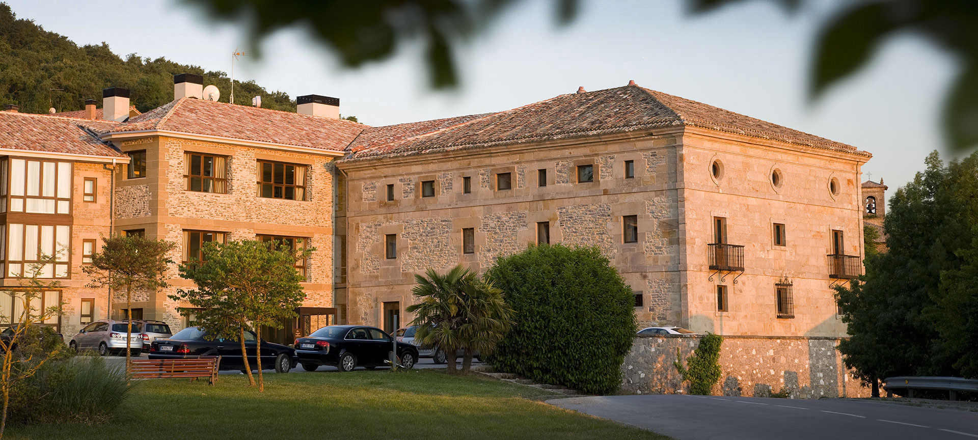 Exterior of the Parador de Argomaniz Exterior of the Parador de Argomaniz