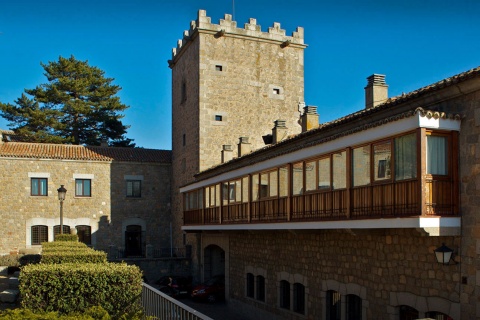 Vista exterior del Parador de Ávila