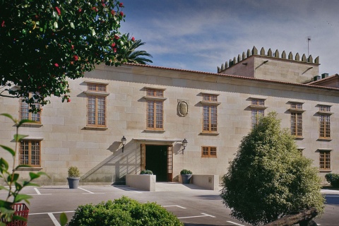 Exterior of the Parador de Cambados