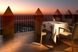 Terrace of the Parador de Carmona