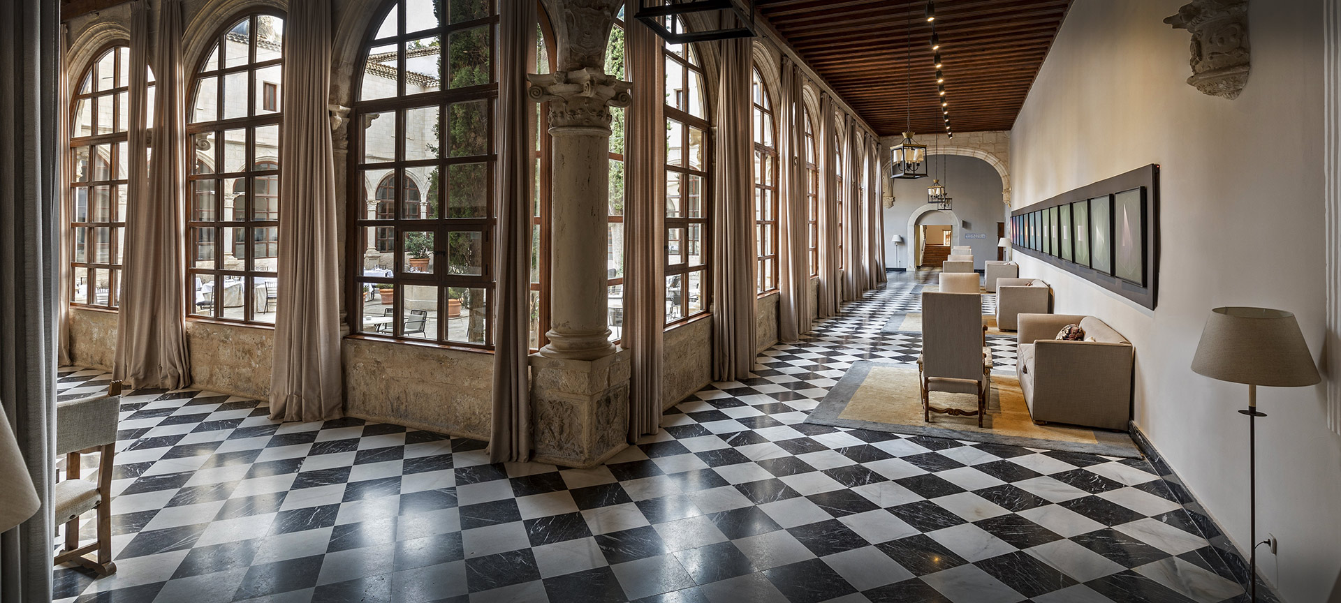Innenansicht des Parador de Cuenca Innenansicht des Parador de Cuenca