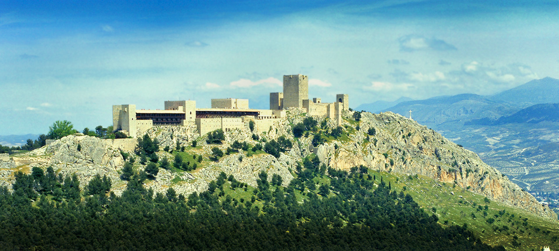 Exterior of the Parador de Jaén Exterior of the Parador de Jaén