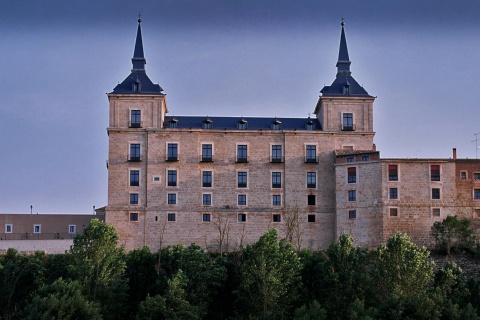 Vista externa do Parador de Lerma