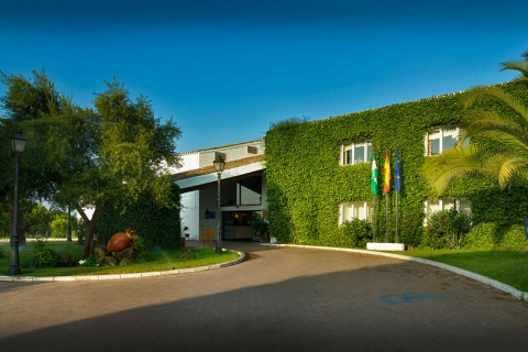 Exterior of the Parador de Mazagón