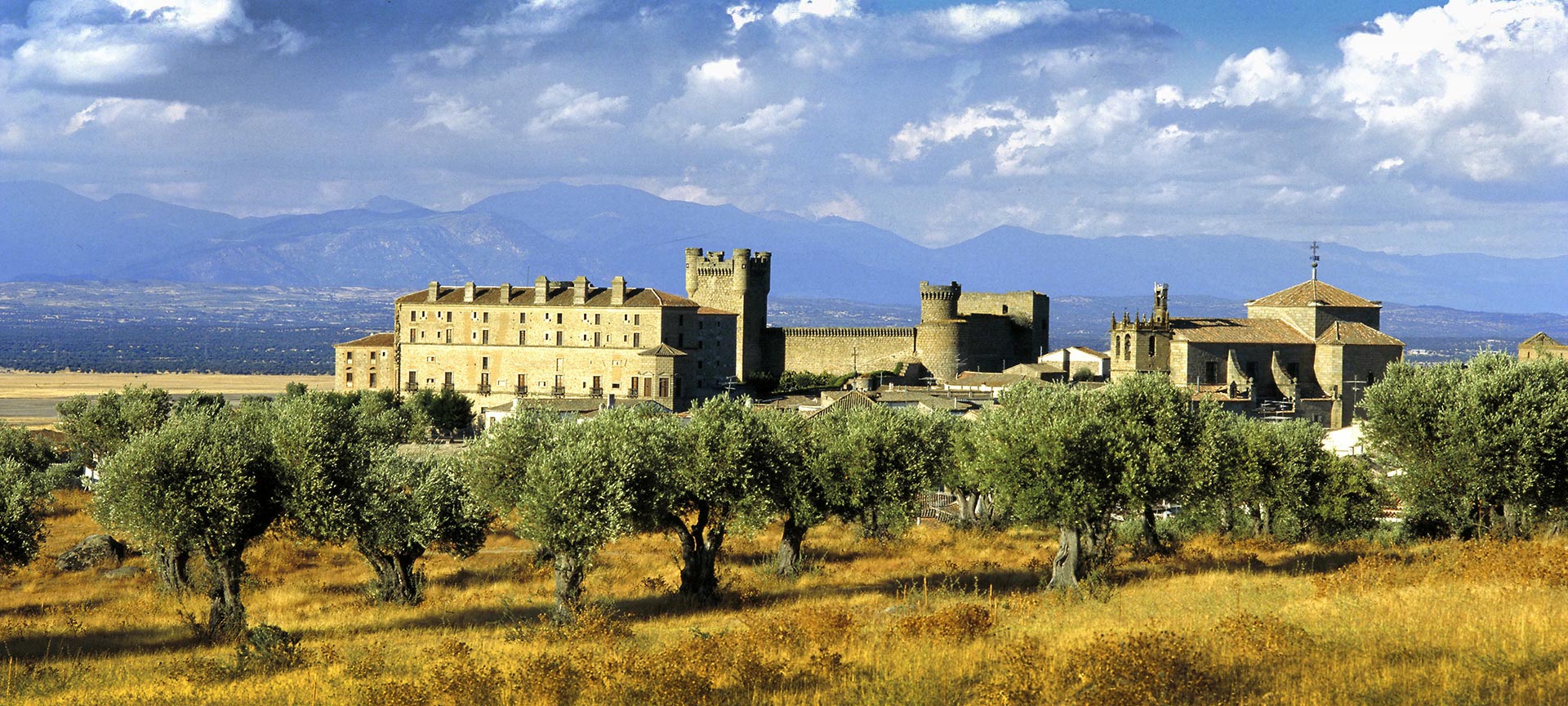 Blick auf das Parador de Oropesa Blick auf das Parador de Oropesa