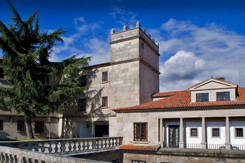 Vue extérieure du Parador de Pontevedra