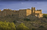 Vista externa do Parador de Sigüenza