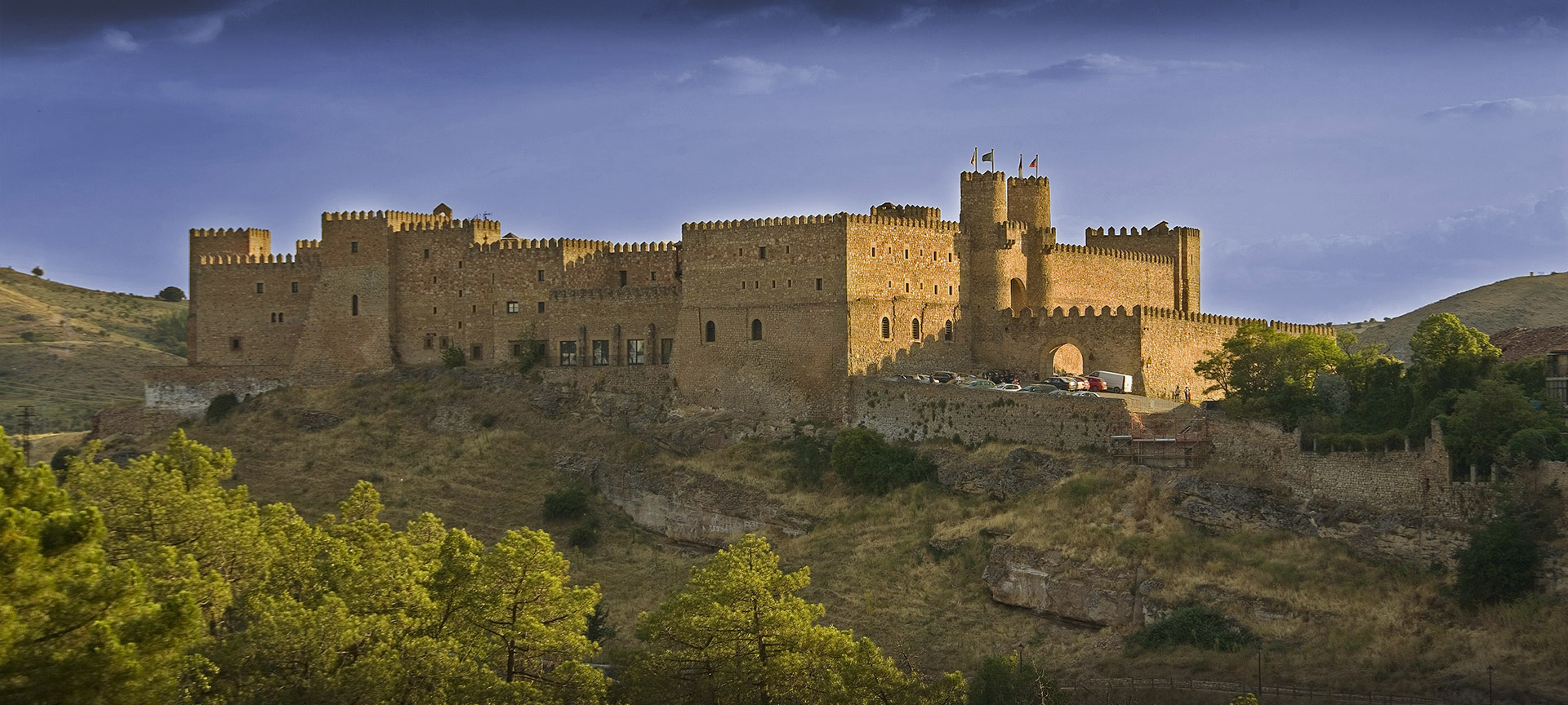 Blick auf das Parador de Sigüenza Blick auf das Parador de Sigüenza
