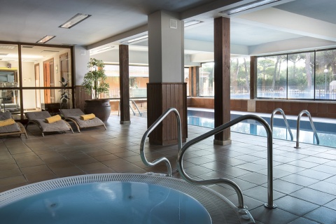 View of the Spa & Wellness centre of the Parador de Tordesillas