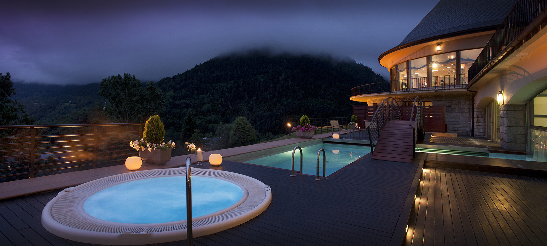 Vista del Spa & Wellness del Parador de Vielha Vista del Spa & Wellness del Parador de Vielha