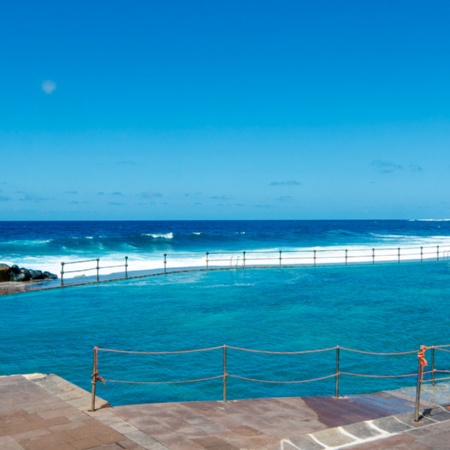 Bejamar natural pools in Tenerife
