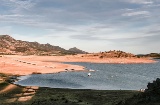 Praia Alange em Badajoz