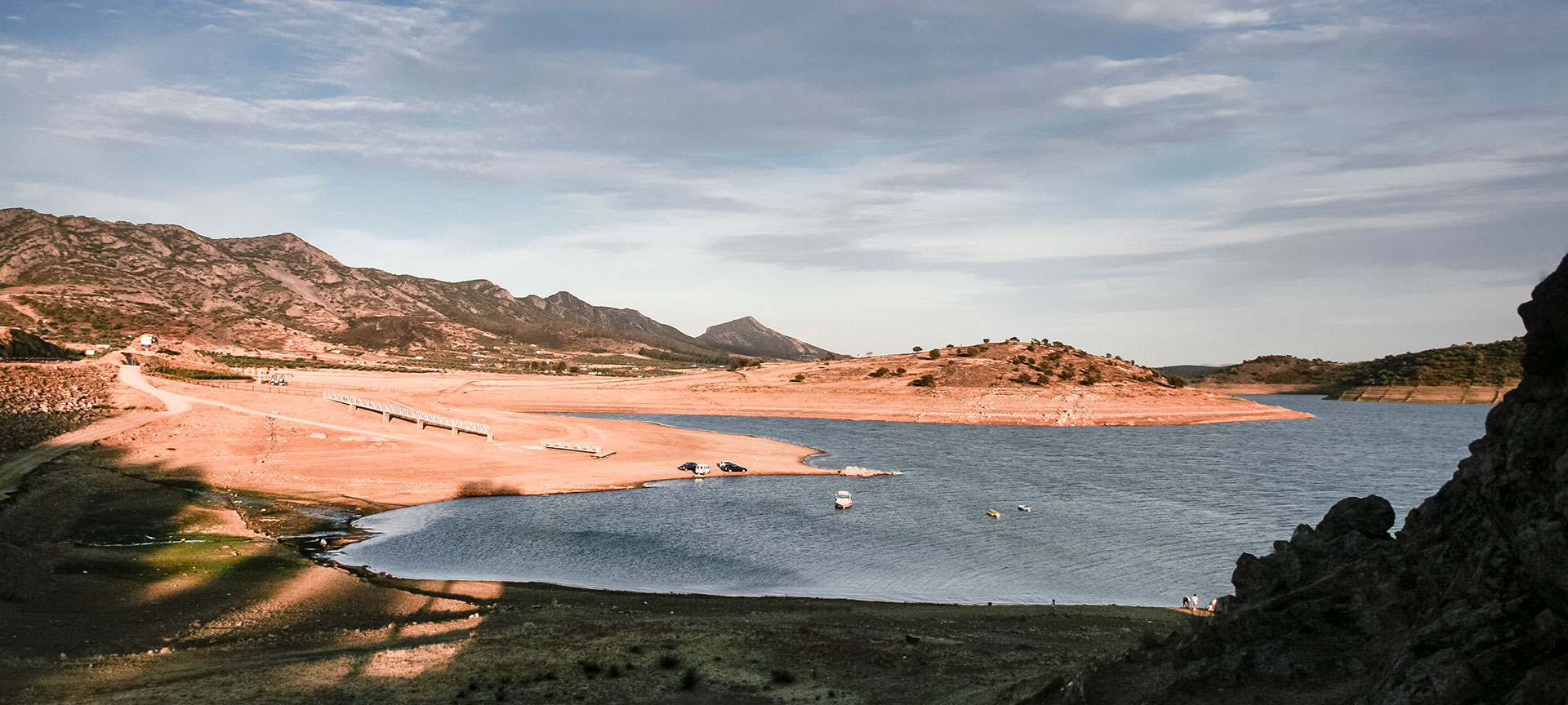 Plaża Alange w Badajoz Plaża Alange w Badajoz