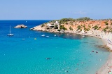 Cala d'Hort de Sant Josep de Sa Talaia, em Ibiza (Ilhas Baleares)
