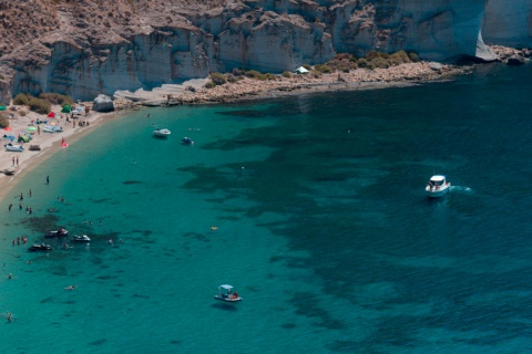 Cala San Pedro w Las Negras w Almerii, Andaluzja