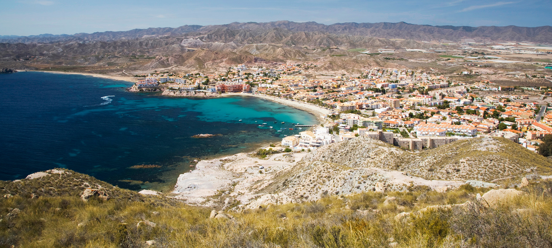 Playa de Calabardina en Águilas, Murcia Playa de Calabardina en Águilas, Murcia