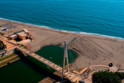 Playa Castillo we Fuengiroli, Malaga