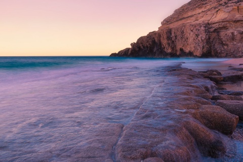 Bucht El Corral in Carboneras, Almería