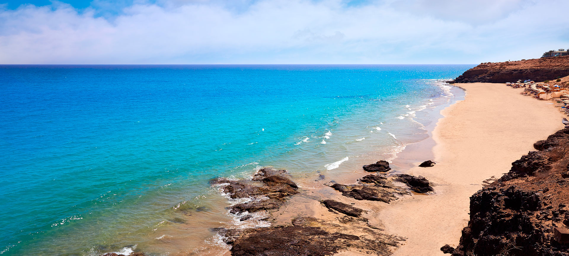 Praia Costa Calma em Fuerteventura