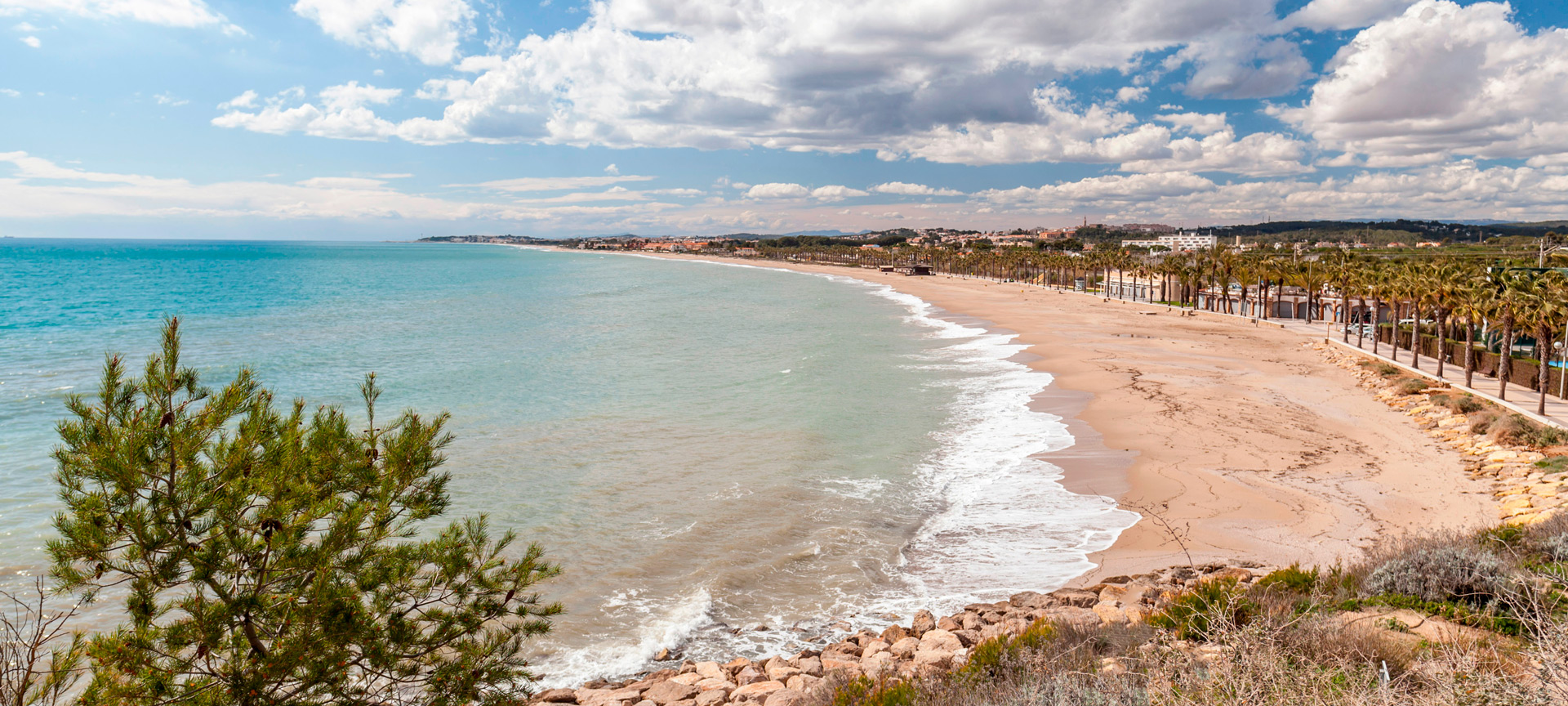 Playa Creixell, Tarragona.