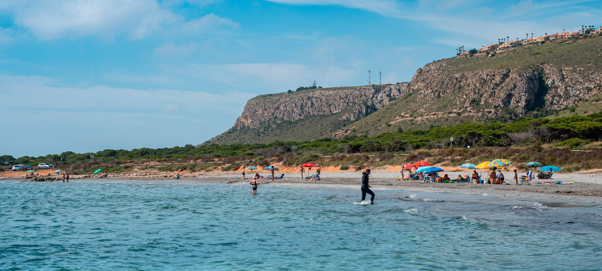 Strand Ermita de Santa Pola in Alicante, Region Valencia