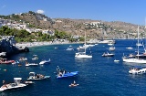 Playa Marina del Este de Almuñécar en Granada, Andalucía