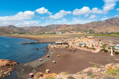 Playa de Portmán en Murcia