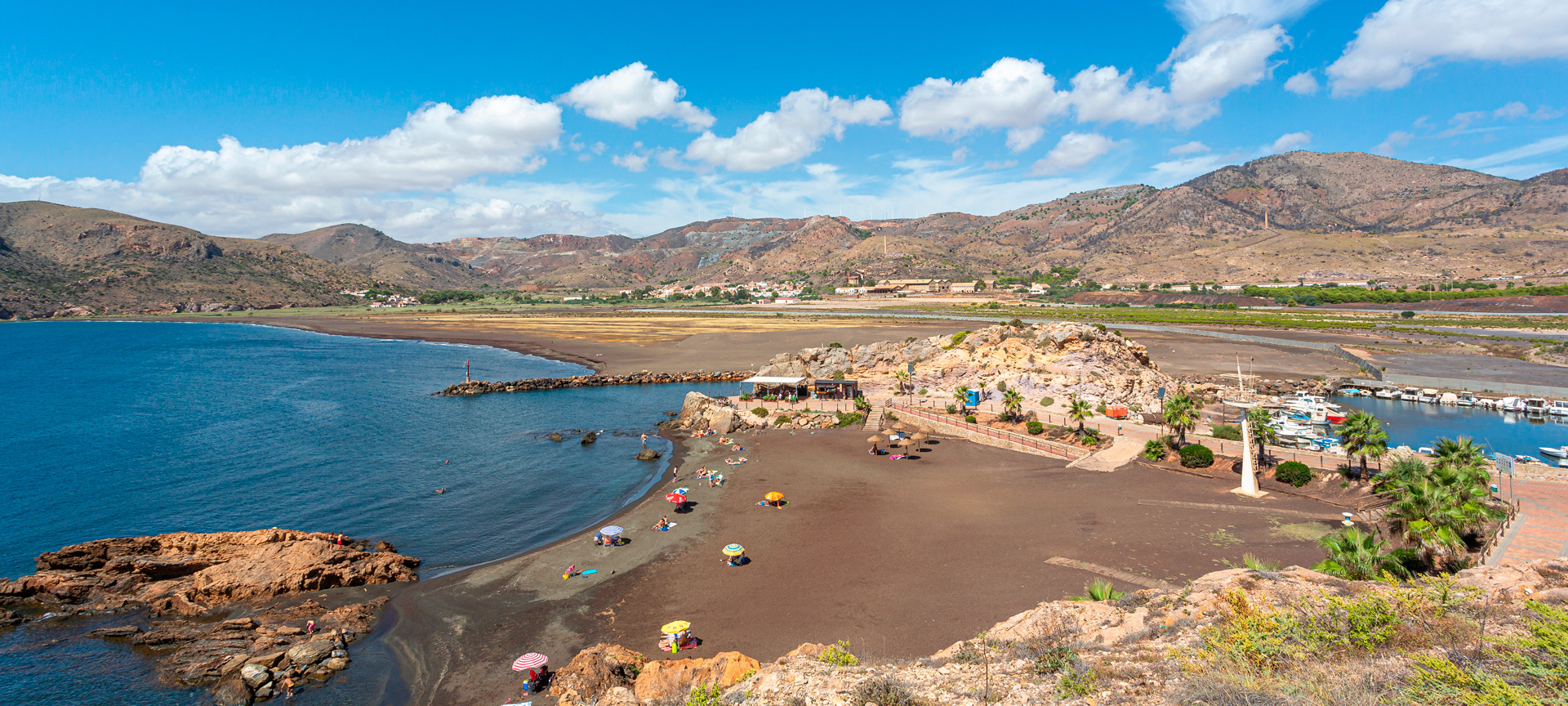 Playa de Portmán en Murcia Playa de Portmán en Murcia