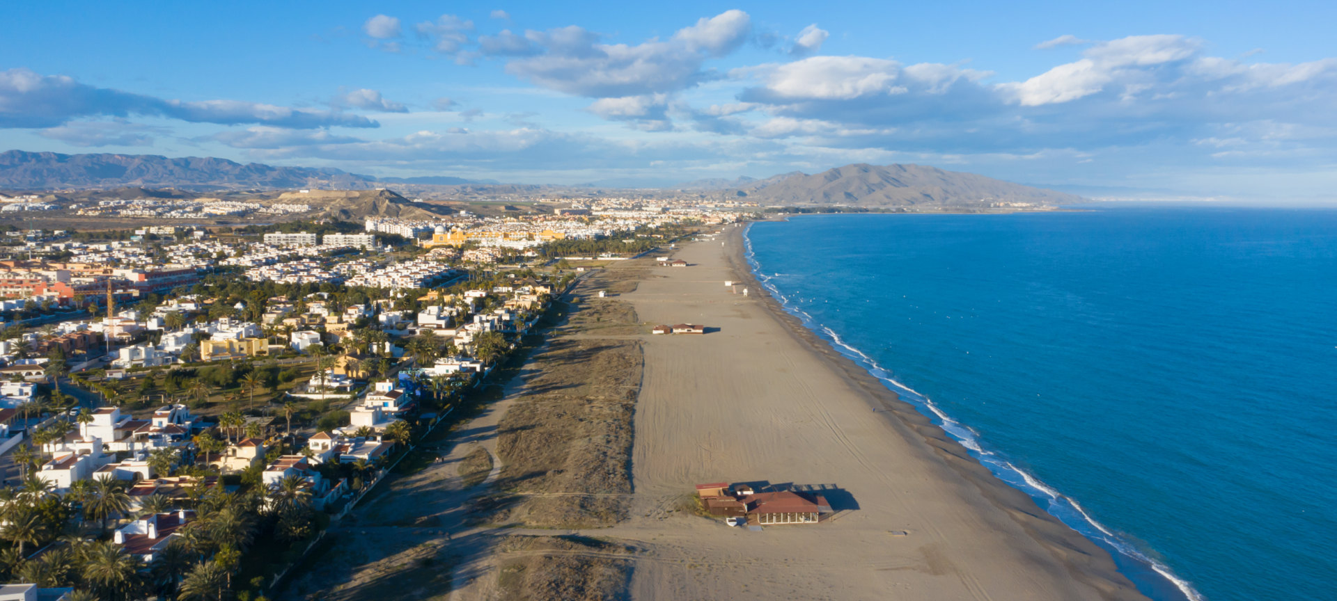 Puerto de Rey beach in Vera, Almería, Andalusia Puerto de Rey beach in Vera, Almería, Andalusia