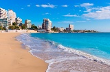 Пляж Сан-Хуан в Аликанте (Валенсийское сообщество)