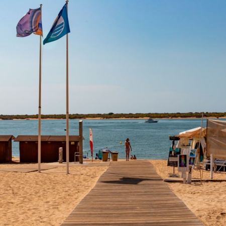 Strand San Miguel in Cartaya, Huelva