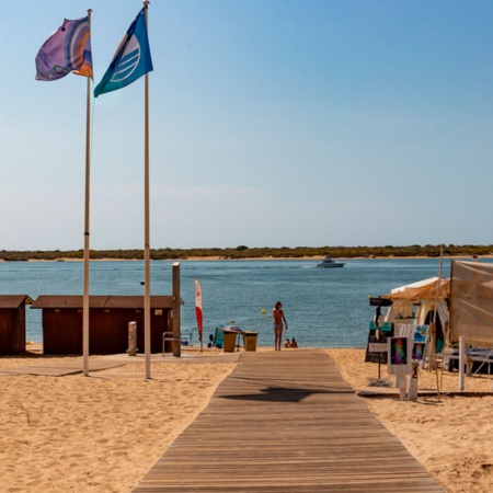 Playa San Miguel en Cartaya, Huelva