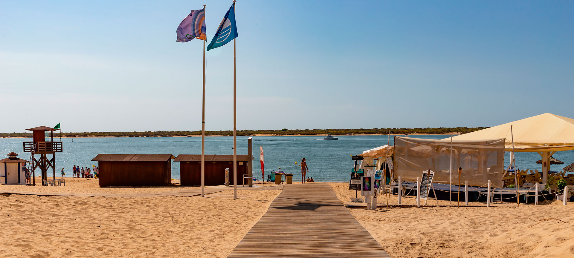 Plaża San Miguel w Cartaya, Huelva Plaża San Miguel w Cartaya, Huelva
