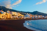 Plage de Santa Cruz de la Palma, îles Canaries