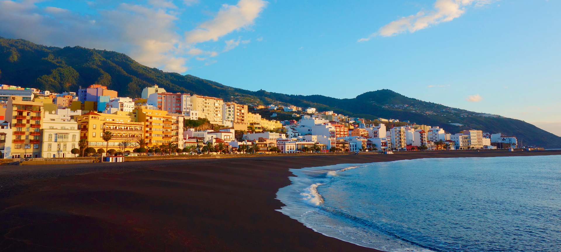 Praia de Santa Cruz de la Palma, Ilhas Canárias Praia de Santa Cruz de la Palma, Ilhas Canárias