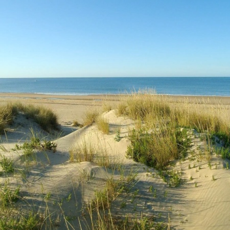 Strand Santa Pura de Lepe in Huelva, Andalusien