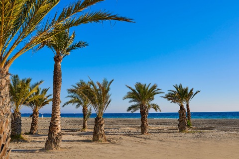 Plage Tamarit à Santa Pola, province d'Alicante
