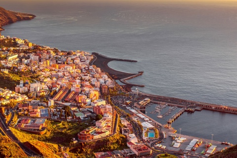 Views of Santa Cruz de La Palma