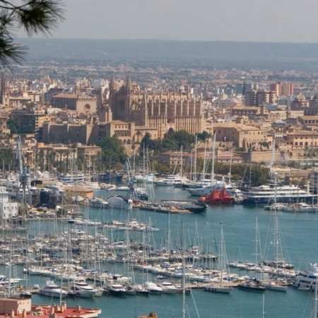 Vue de Palma de Majorque