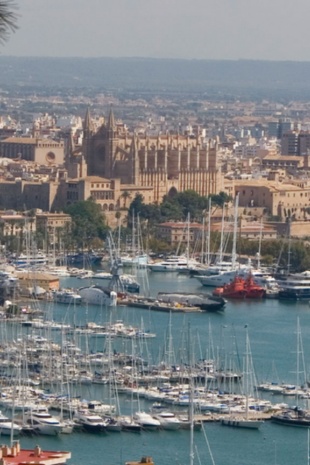 Vue de Palma de Majorque