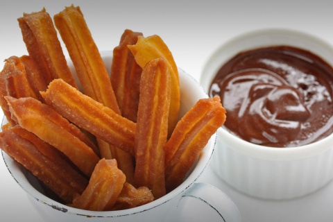 Recipe: 'Churros' (Spanish donuts). Spanish cuisine