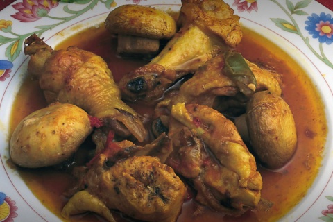 Pollo al chilindrón