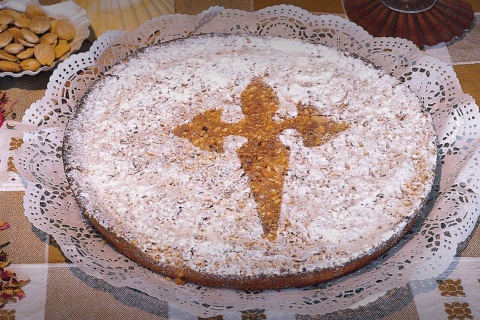 Tarta de Santiago (Ciasto św. Jakuba)