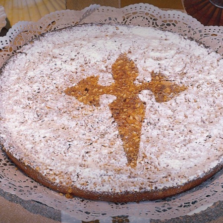 Tarta de Santiago (Ciasto św. Jakuba)