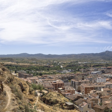 Vue d’Arnedo (La Rioja)