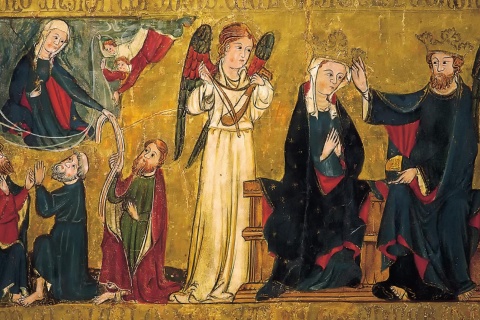 Фрагмент изображения Сан-Мильяна. Музей Ла-Риохи. Логроньо.