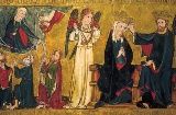 Detalhe de um dos Painéis de San Millán. Museu de La Rioja. Logroño.