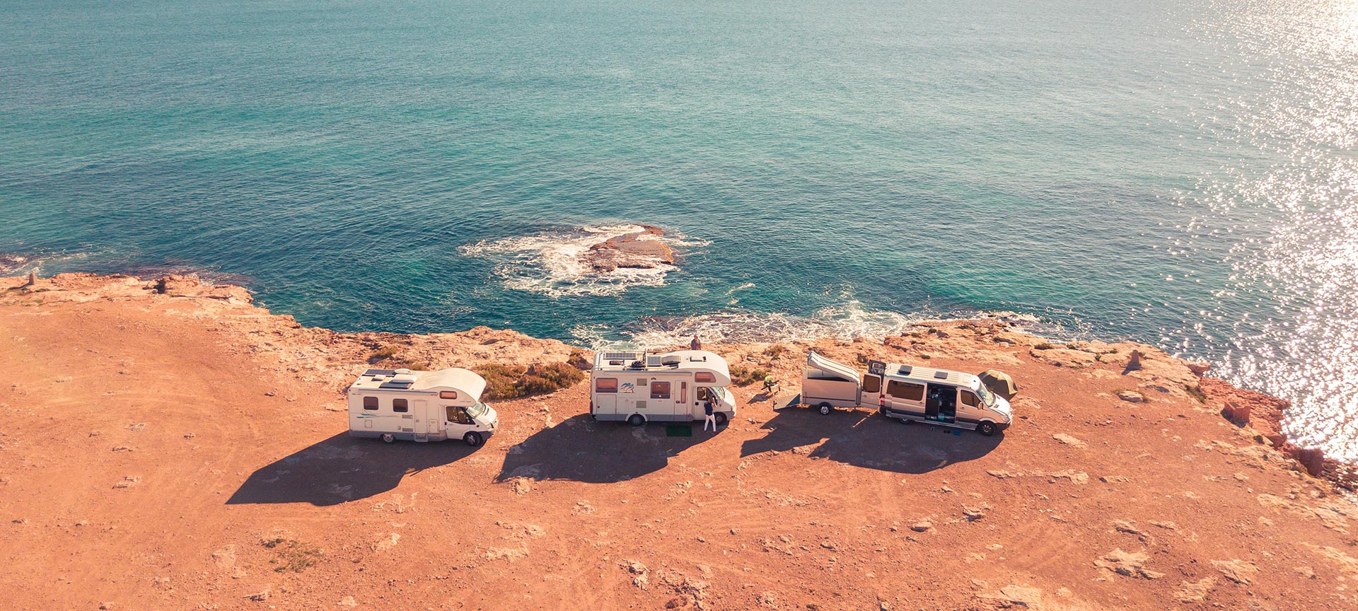 Caravans with views of the sea in Torrevieja, Alicante