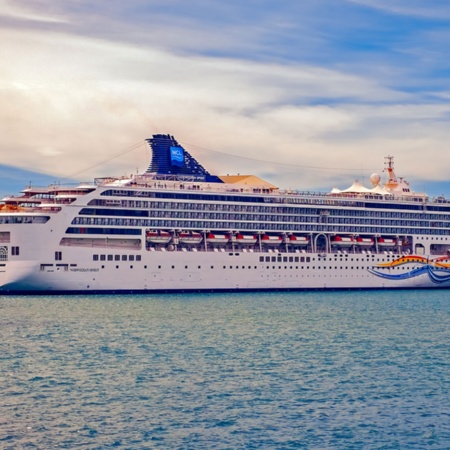 Nave da crociera norvegese a Malaga