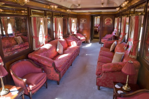 Al-Andalus train Interior of the carriage